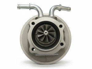 Ford Fiesta, Focus and EcoSport turbo core 1761178 / 1808366, compressor side with water pipes — Hatach Turbo, Ultimate Autoparts SA