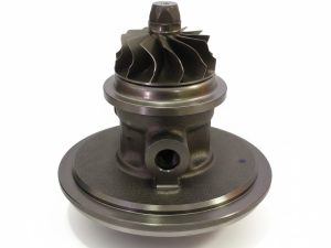 VW Amarok 2.0 TDI turbo core 53049700105 / 53047100510, side view showing the oil port — Hatach Turbo, Ultimate Autoparts SA